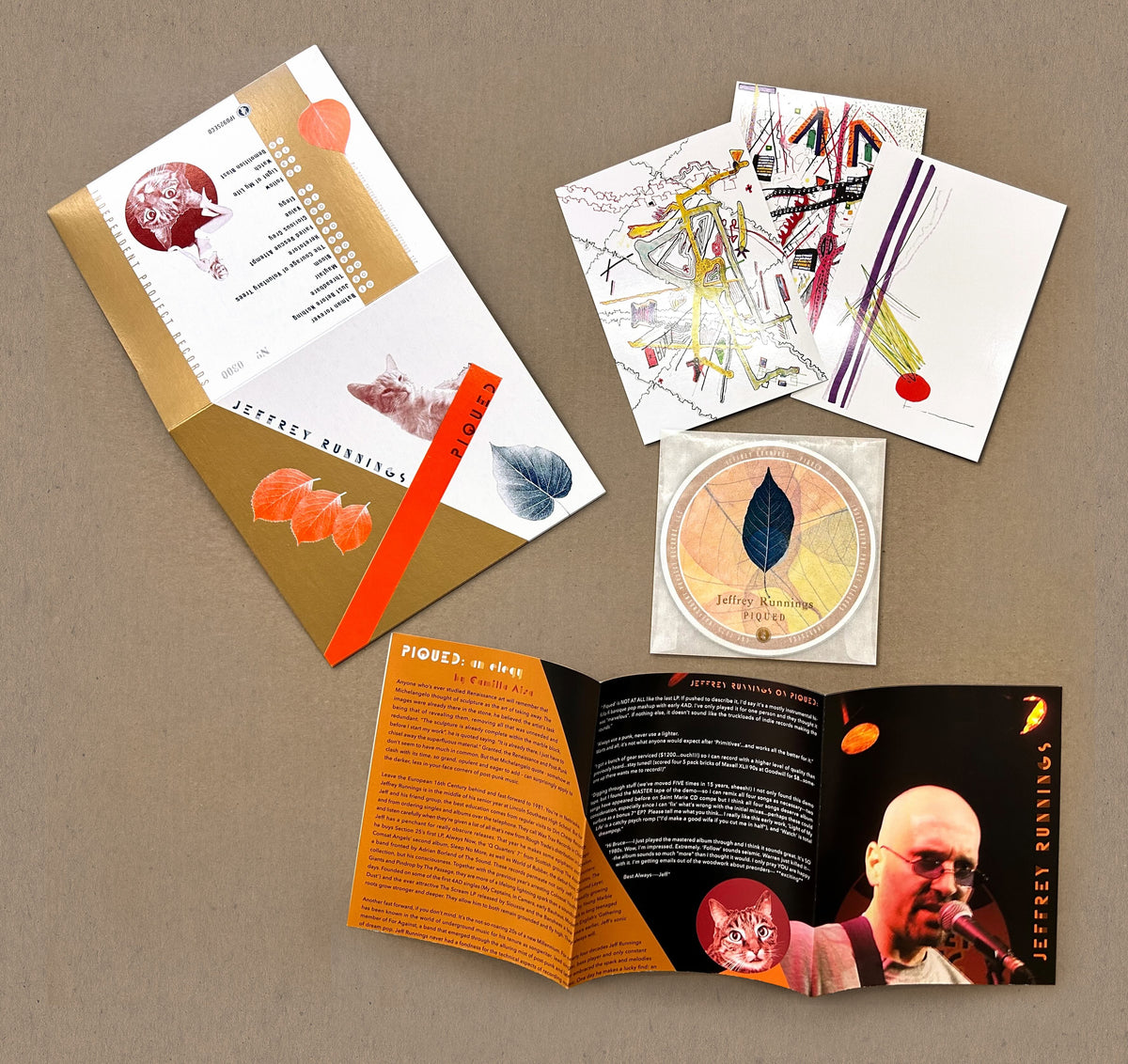 JEFFREY RUNNINGS  -  Piqued Special Edition CD image 4