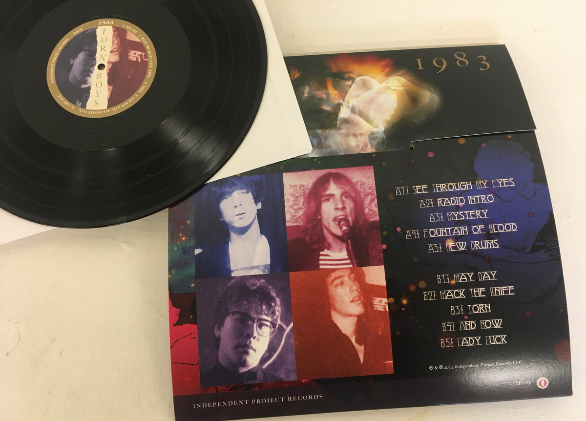 TORN BOYS - 1983 black vinyl LP + bonus DVD image 1