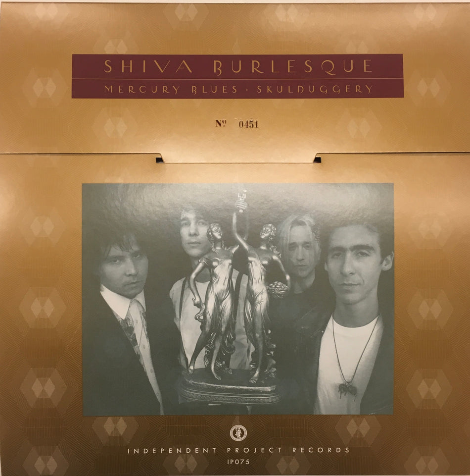 SHIVA BURLESQUE - Mercury Blues + Skulduggery black vinyl double LP image 1