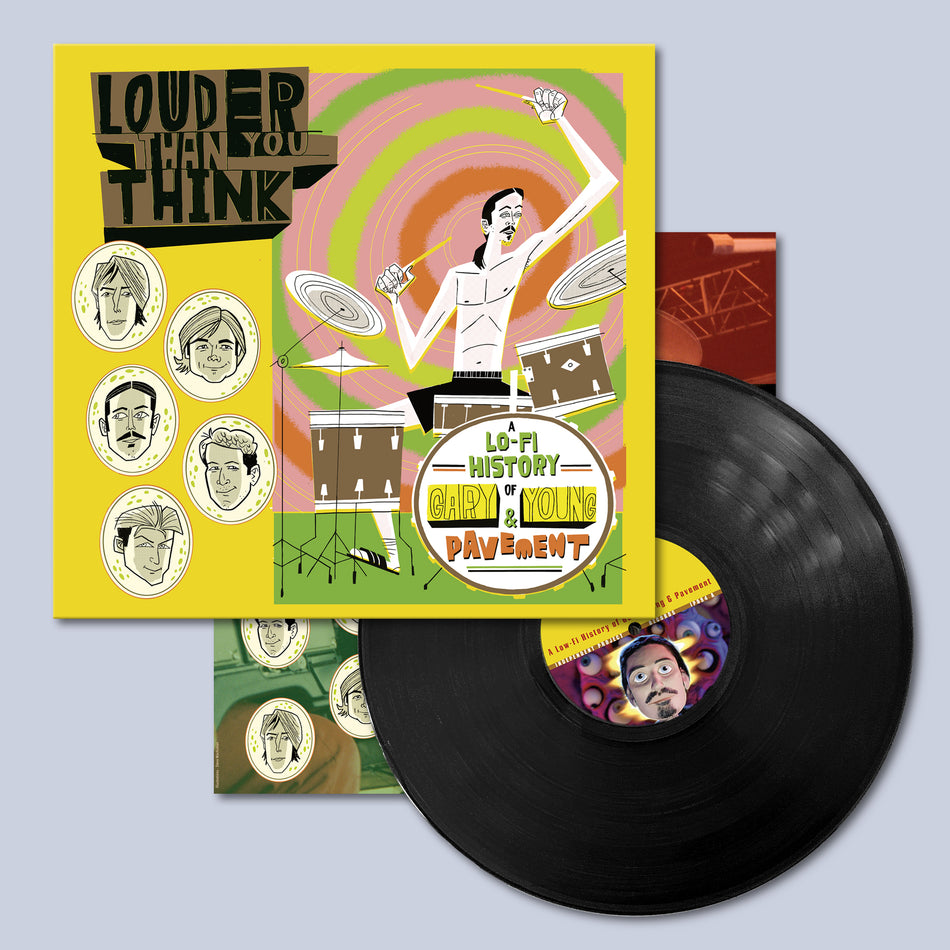 Louder Than You Think: A Lo-Fi History of Gary Young & Pavement Black Vinyl