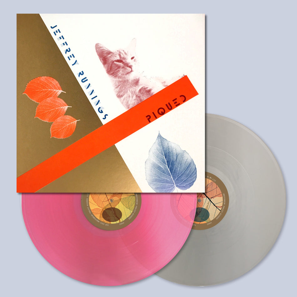 JEFFREY RUNNINGS  -  Piqued double LP on Magenta & Silver Vinyl
