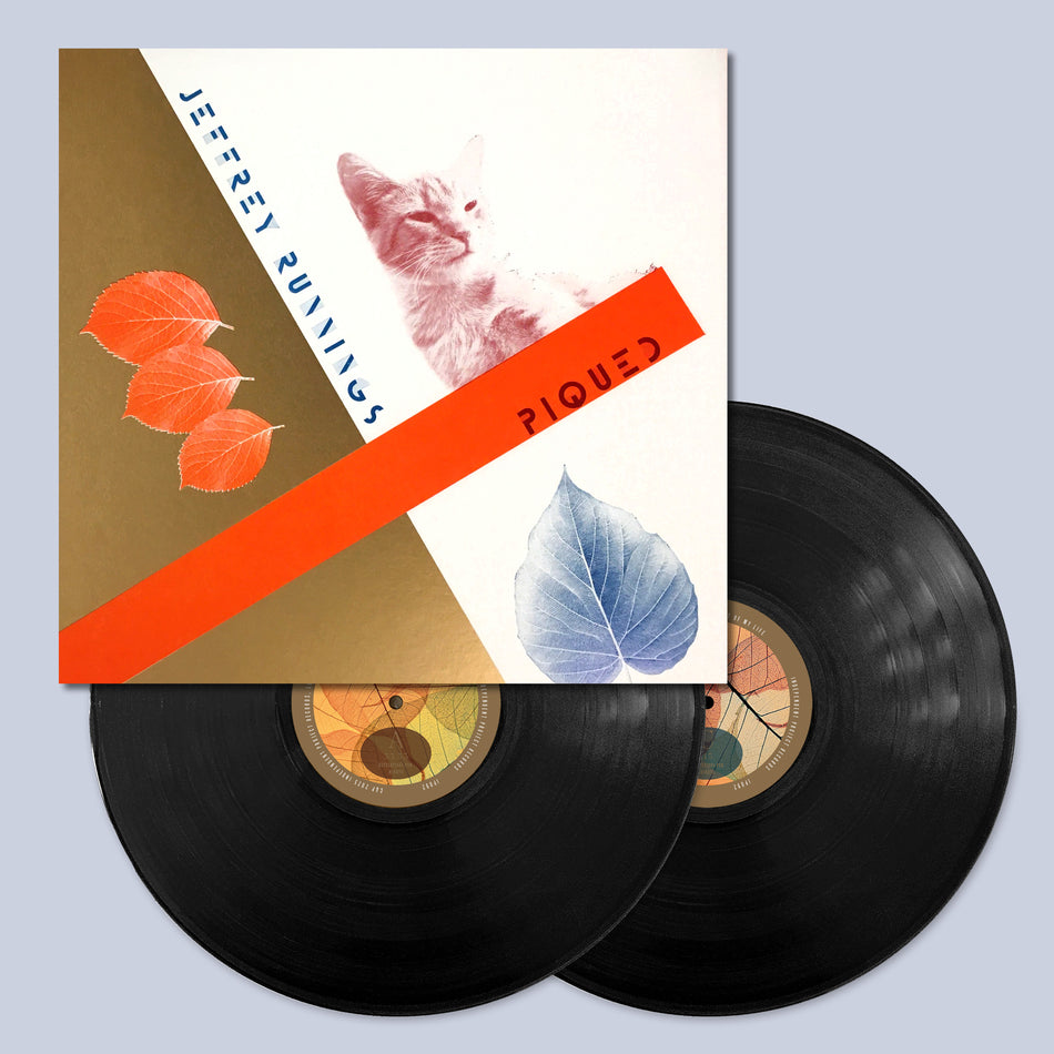 JEFFREY RUNNINGS  -  Piqued double LP on Black Vinyl