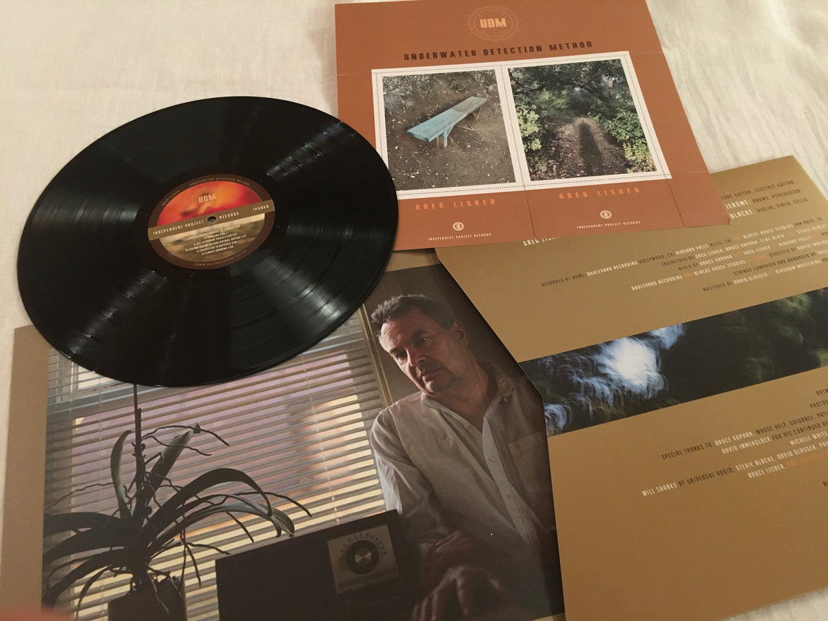 GREG LISHER - Underwater Detection Method -  Black Vinyl LP image 3