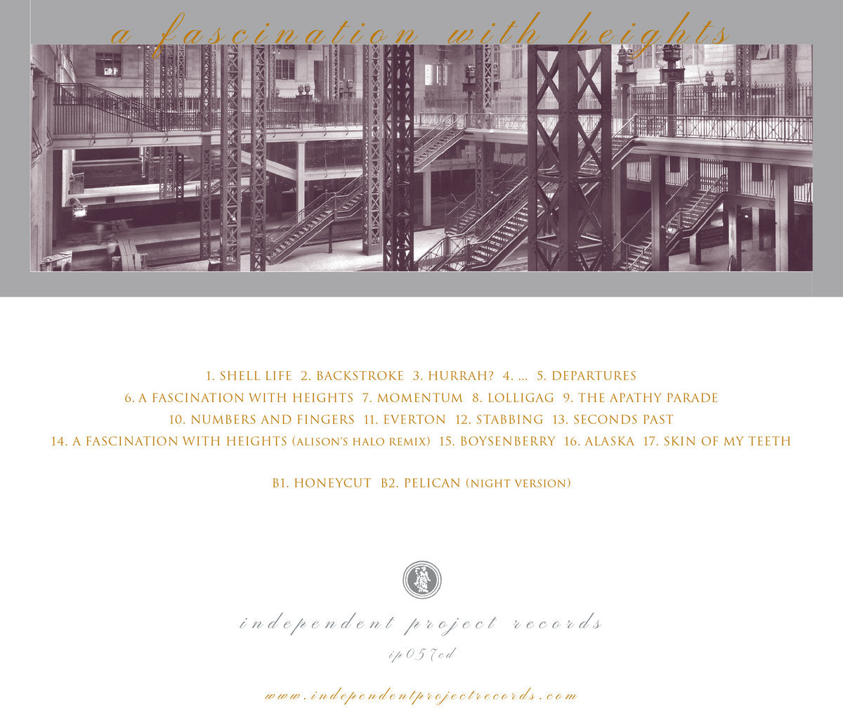 HALF STRING - A Fascination with Heights CD image 1