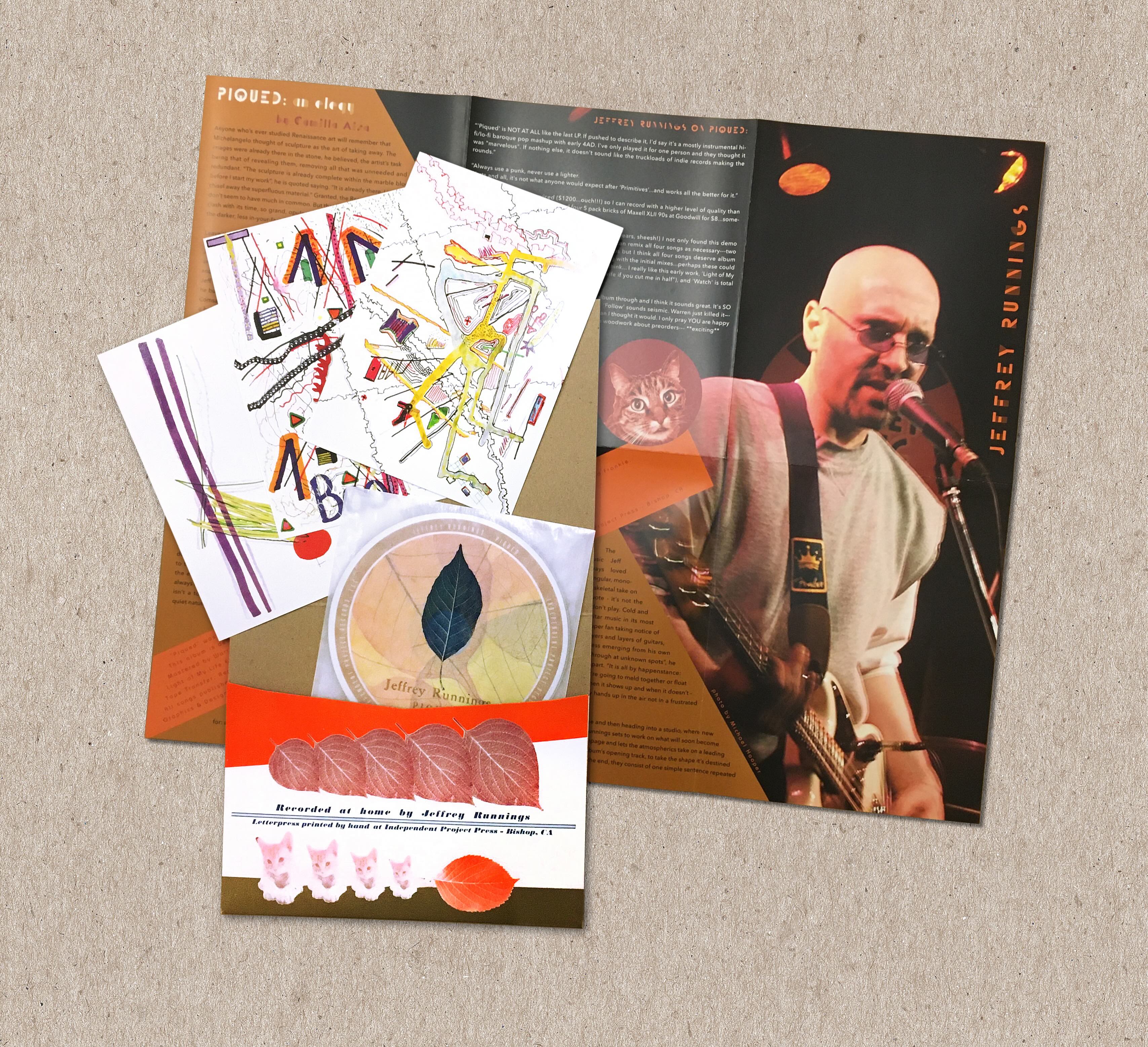 JEFFREY RUNNINGS  -  Piqued Special Edition CD image 3