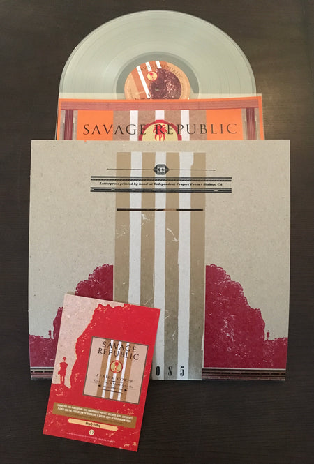 SAVAGE REPUBLIC - Africa Corps Live at The Whisky A Go Go - Clear Vinyl LP image 1