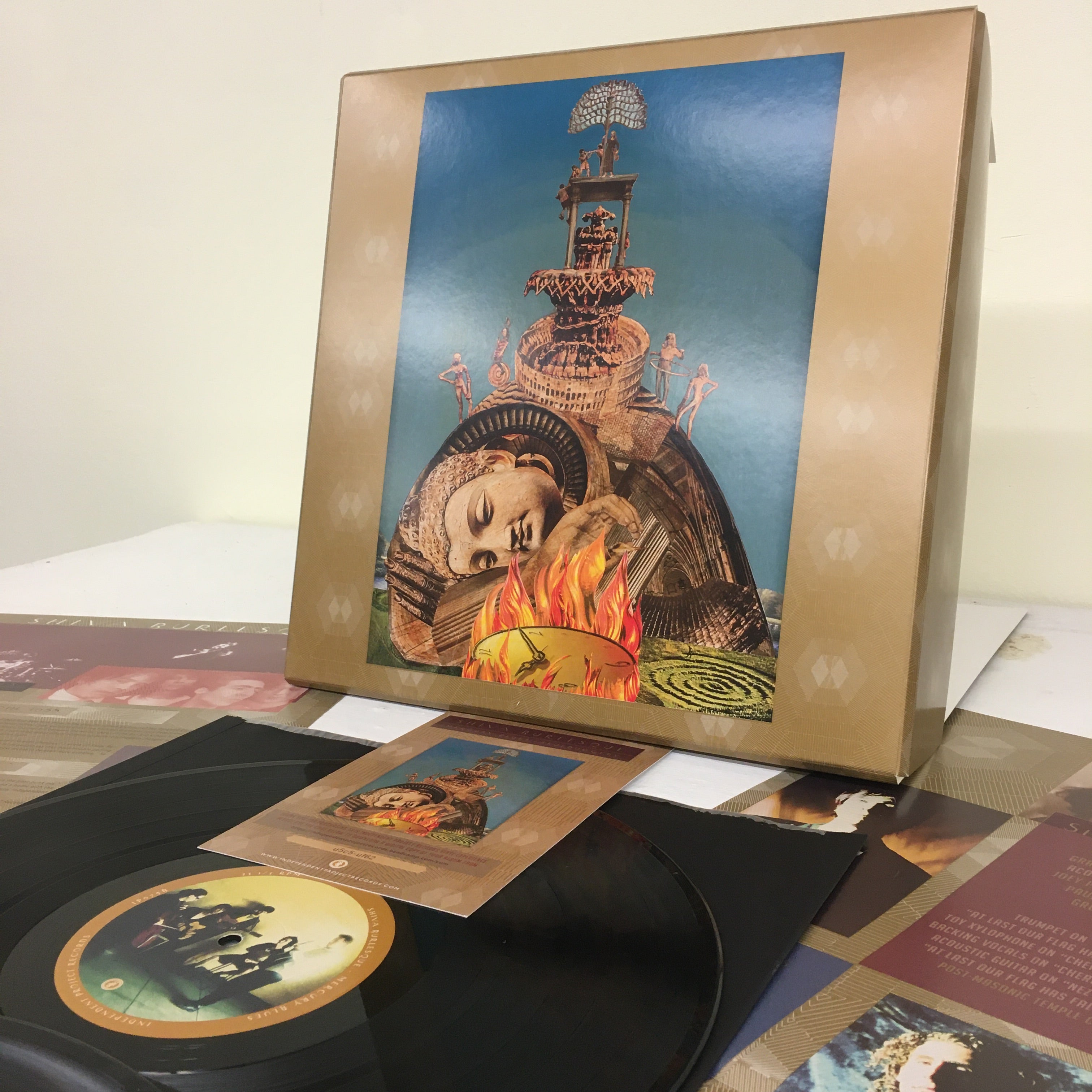 SHIVA BURLESQUE - Mercury Blues + Skulduggery black vinyl double LP image 3
