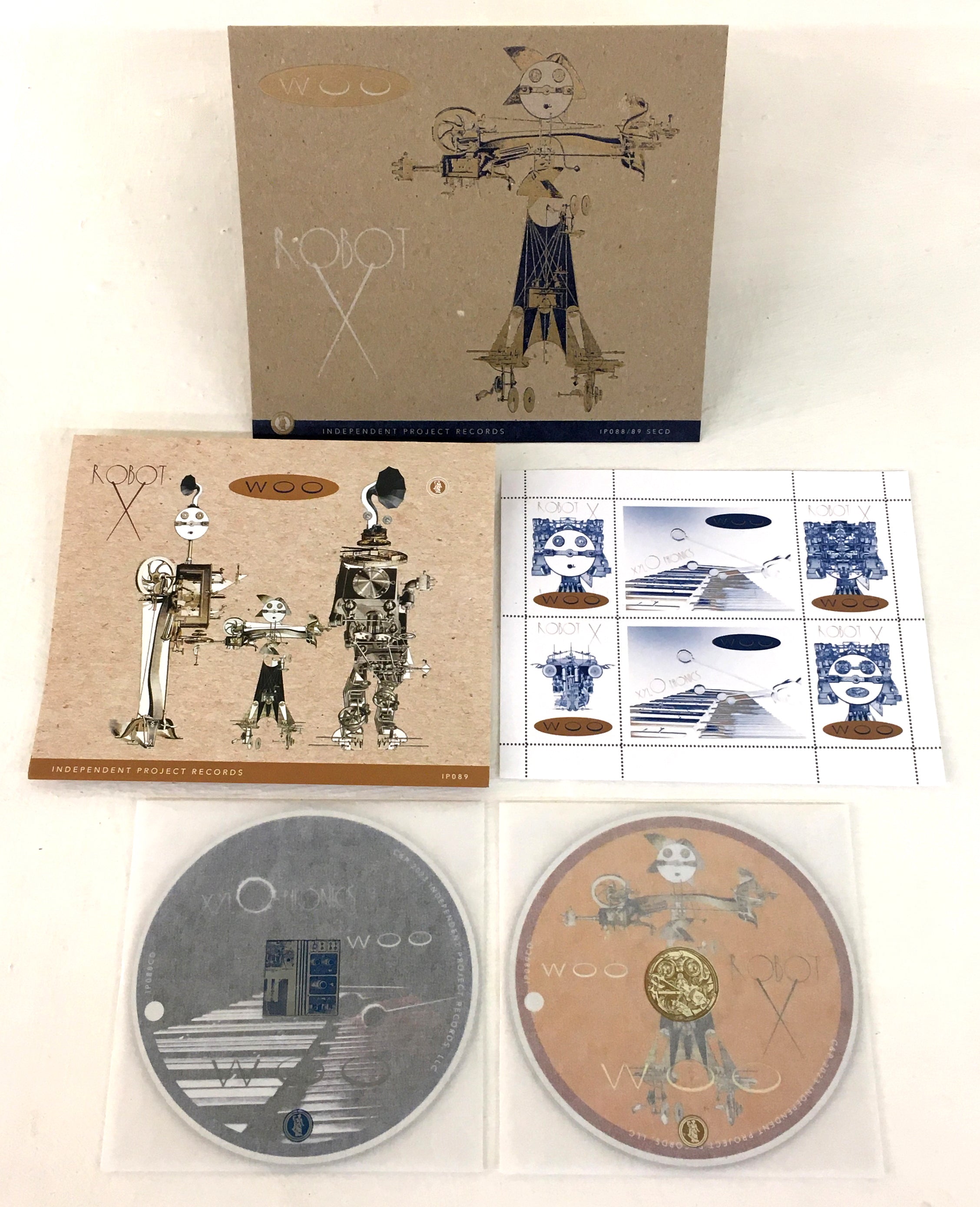 WOO - Xylophonics/Robot X double CD image 3