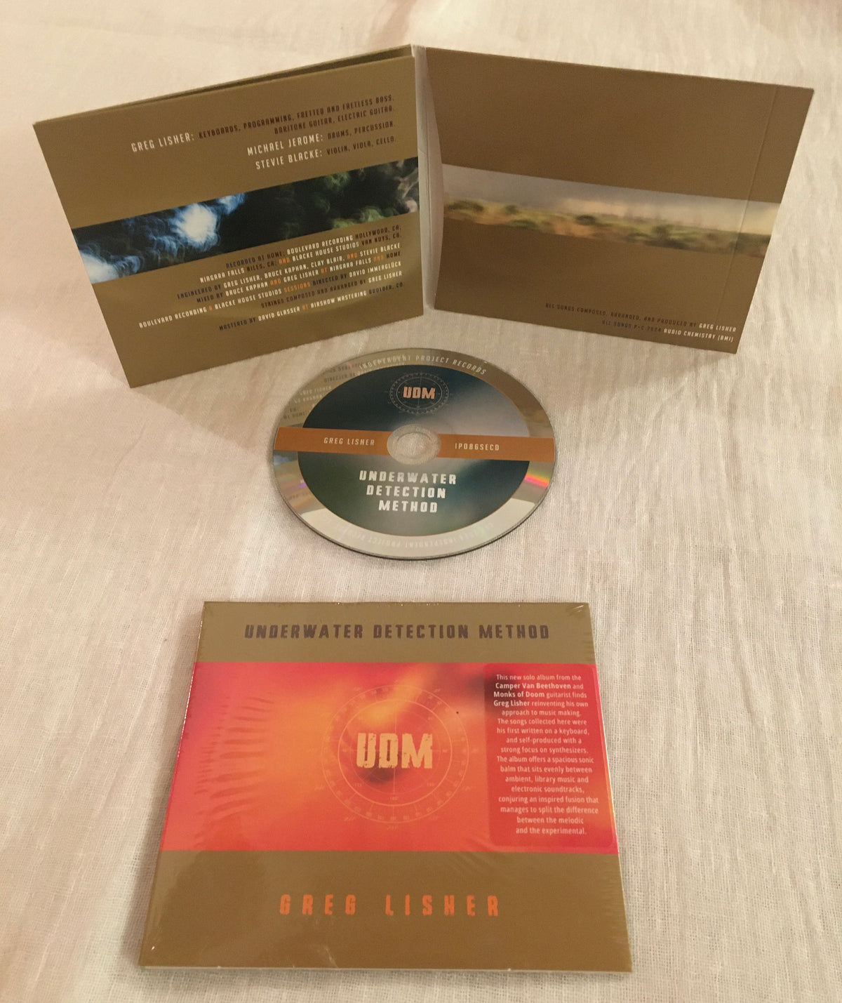 GREG LISHER - Underwater Detection Method -  Wallet Edition CD image 1