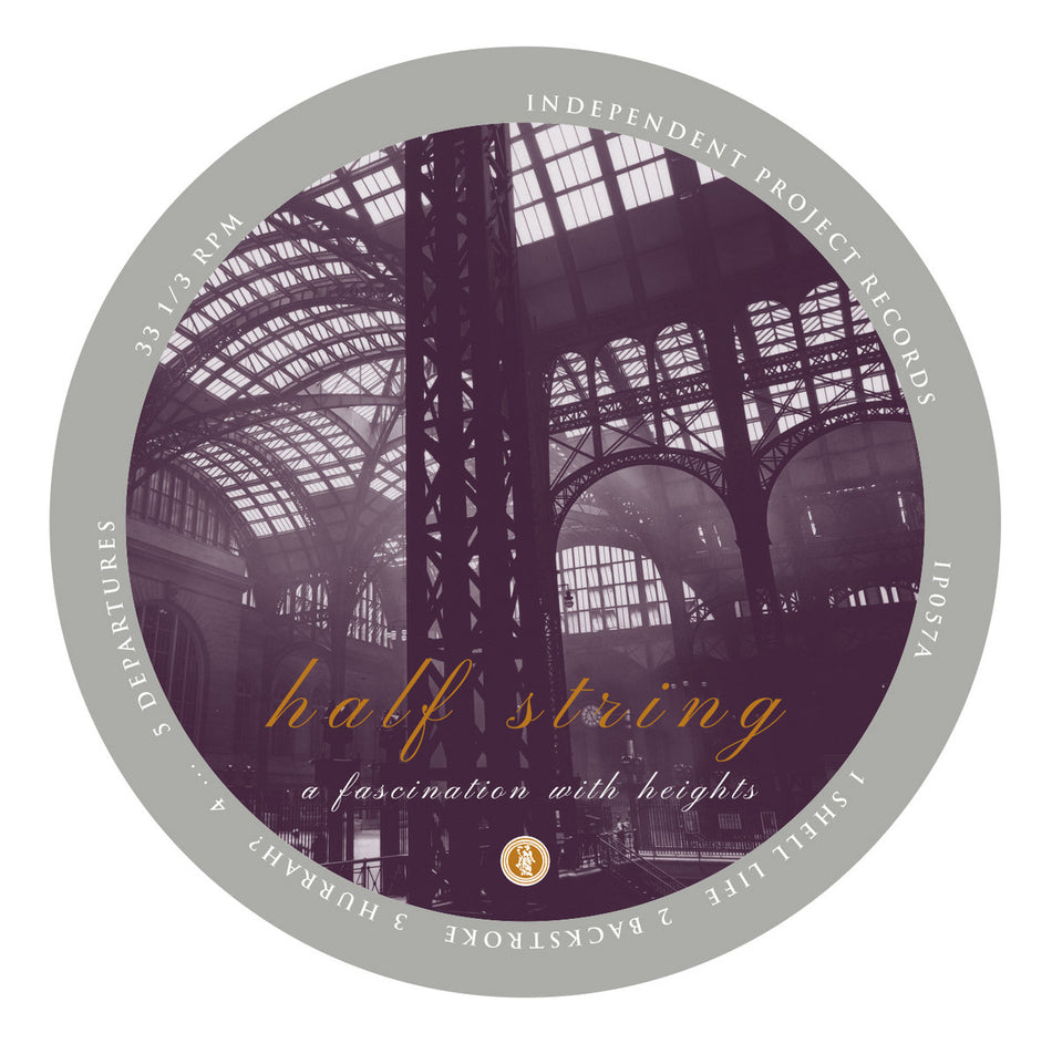 HALF STRING - A Fascination with Heights black vinyl LP image 1