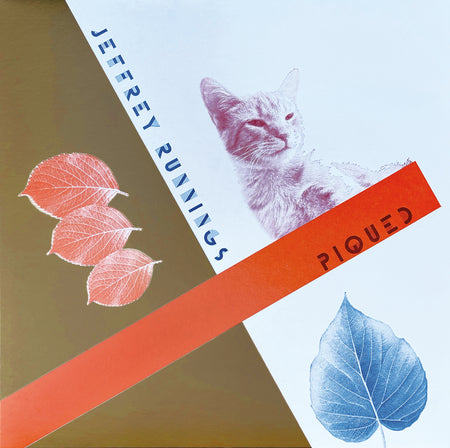 JEFFREY RUNNINGS  -  Piqued double LP on Magenta & Silver Vinyl image 1