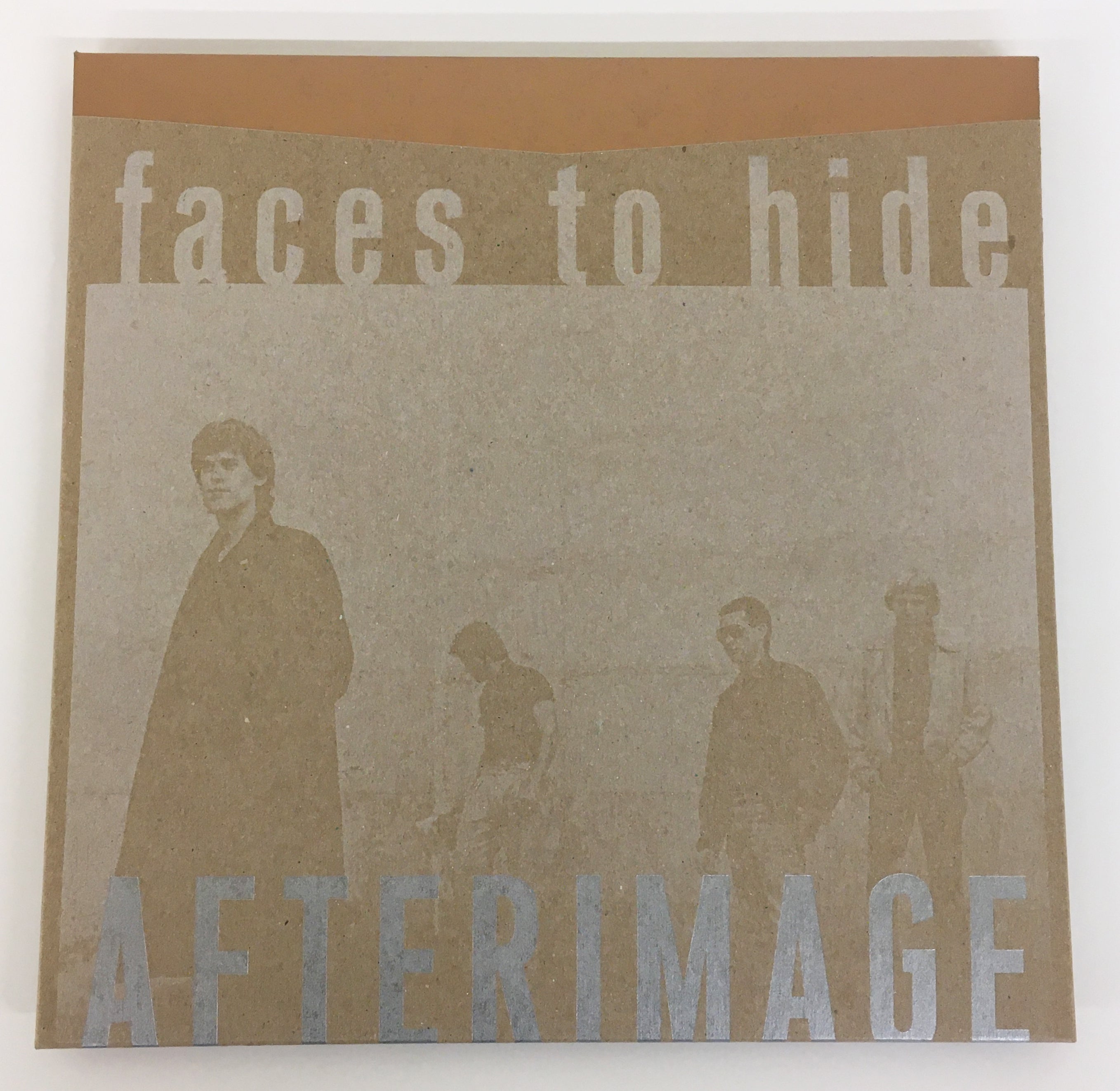 AFTERIMAGE  -  Faces To Hide double LP on Black Vinyl image 2