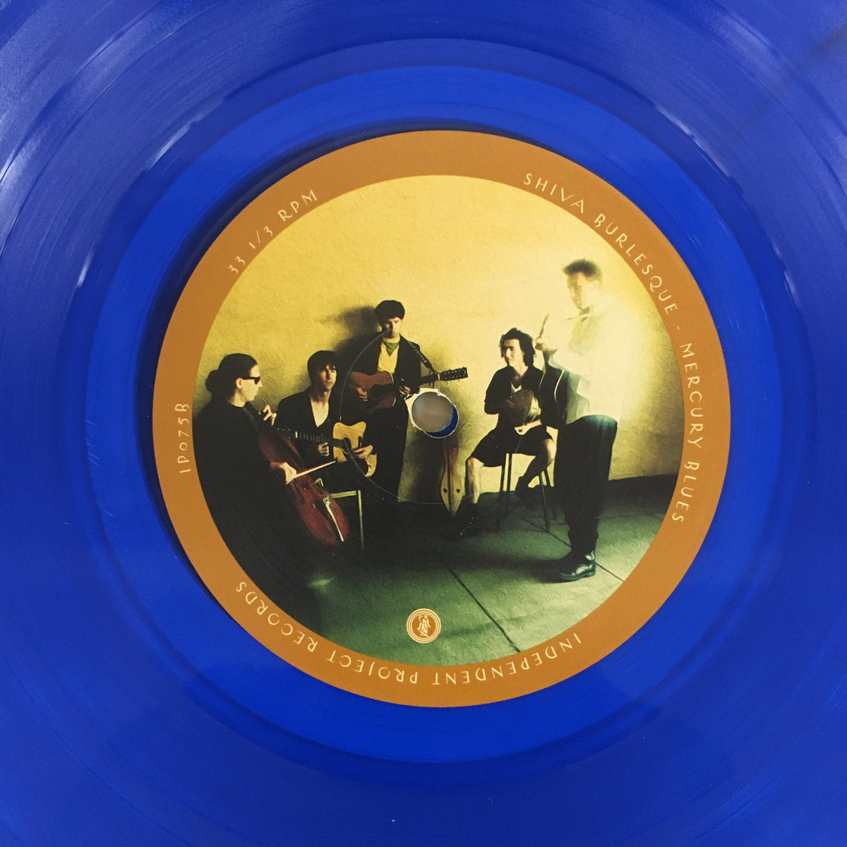 SHIVA BURLESQUE - Mercury Blues + Skulduggery blue vinyl double LP image 5