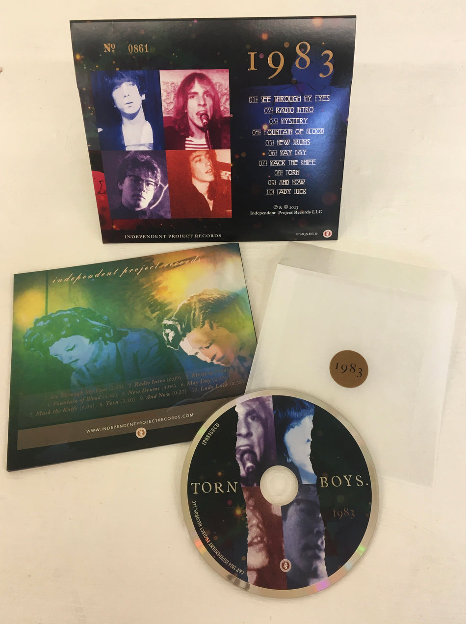 TORN BOYS - 1983 Compact Disc + bonus DVD image 1