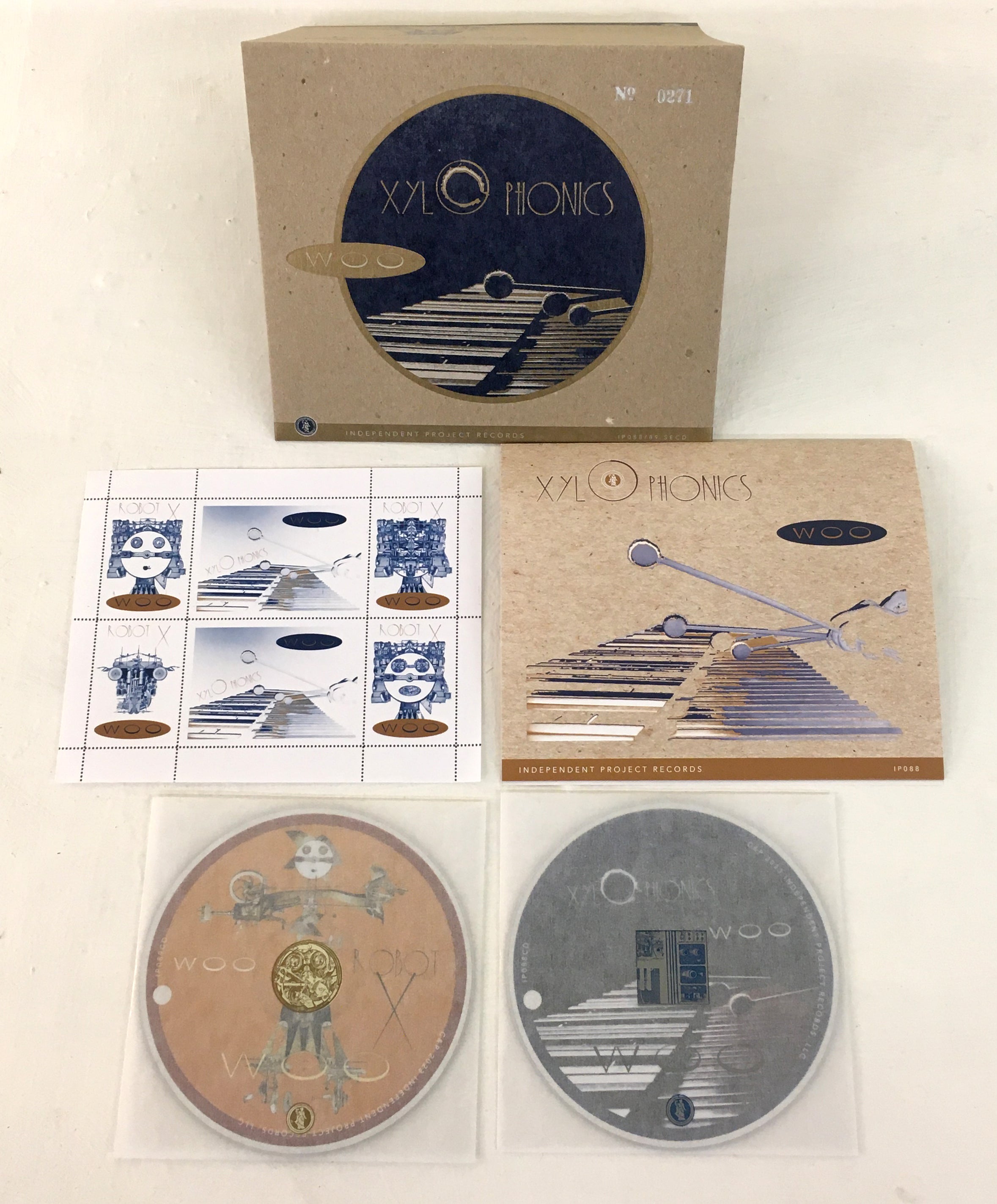 WOO - Xylophonics/Robot X double CD image 4
