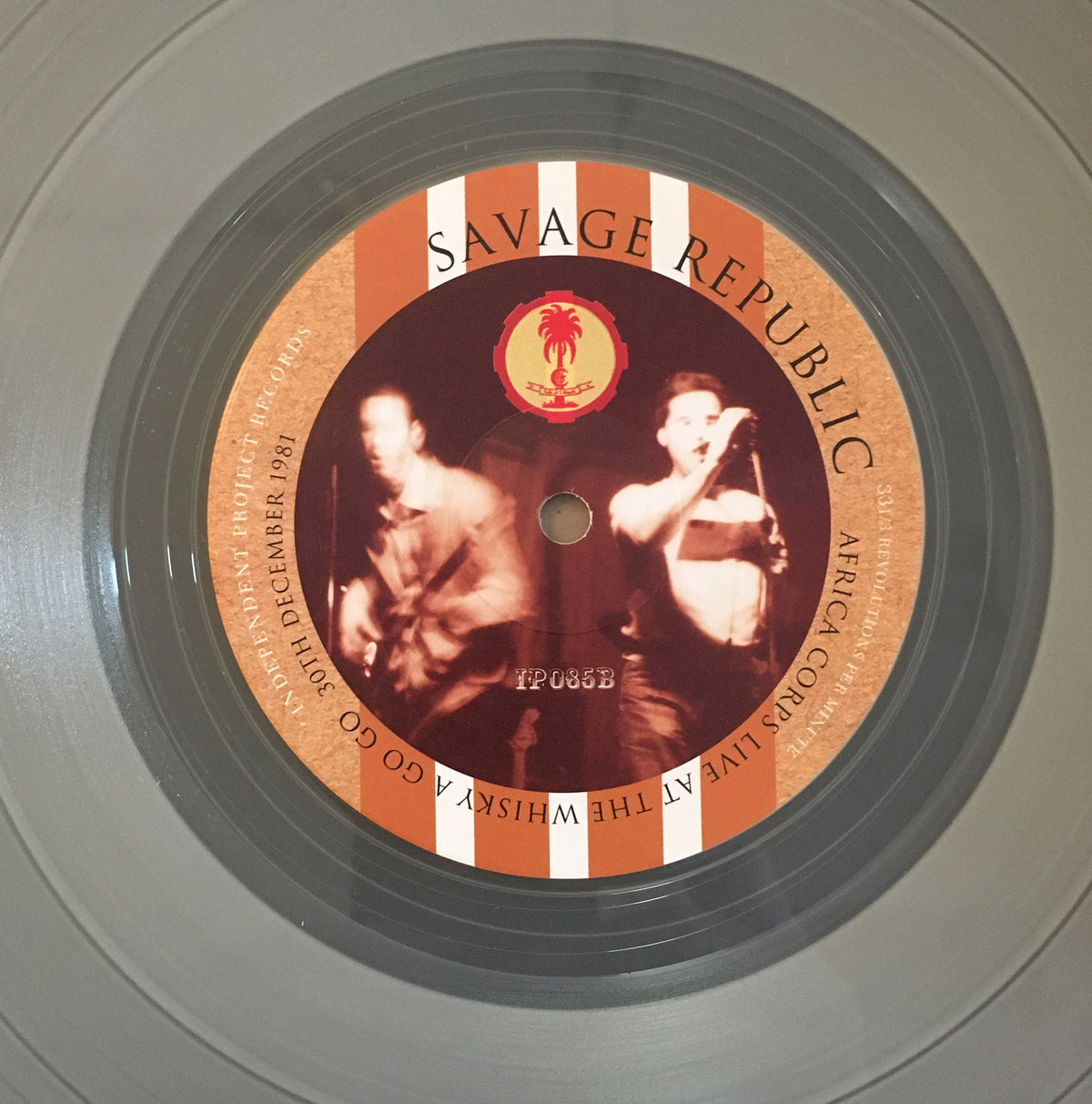 SAVAGE REPUBLIC - Africa Corps Live at The Whisky A Go Go - Clear Vinyl LP image 3