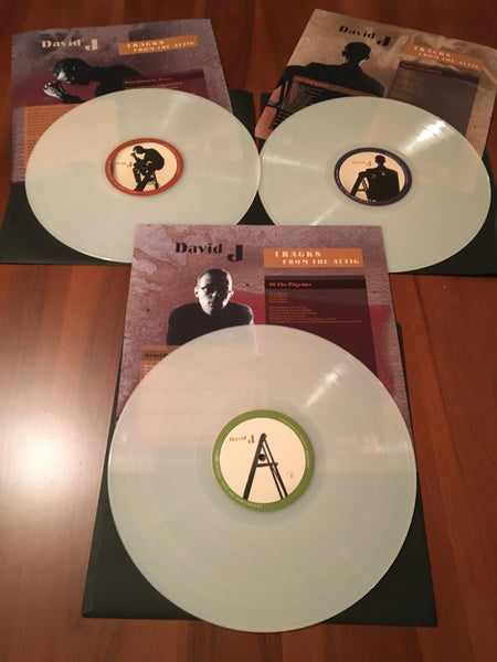 DAVID J - Tracks From the Attic -  Supreme Deluxe Vinyl Art edition Box Set image 0