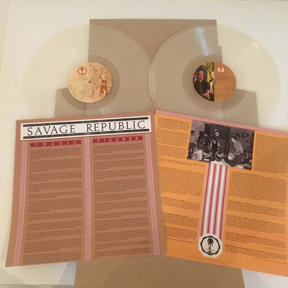 SAVAGE REPUBLIC Tragic Figures expanded re-issue - Deluxe Edition LP image 3