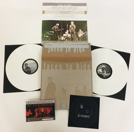 AFTERIMAGE  -  Faces To Hide double LP on White Vinyl image 1