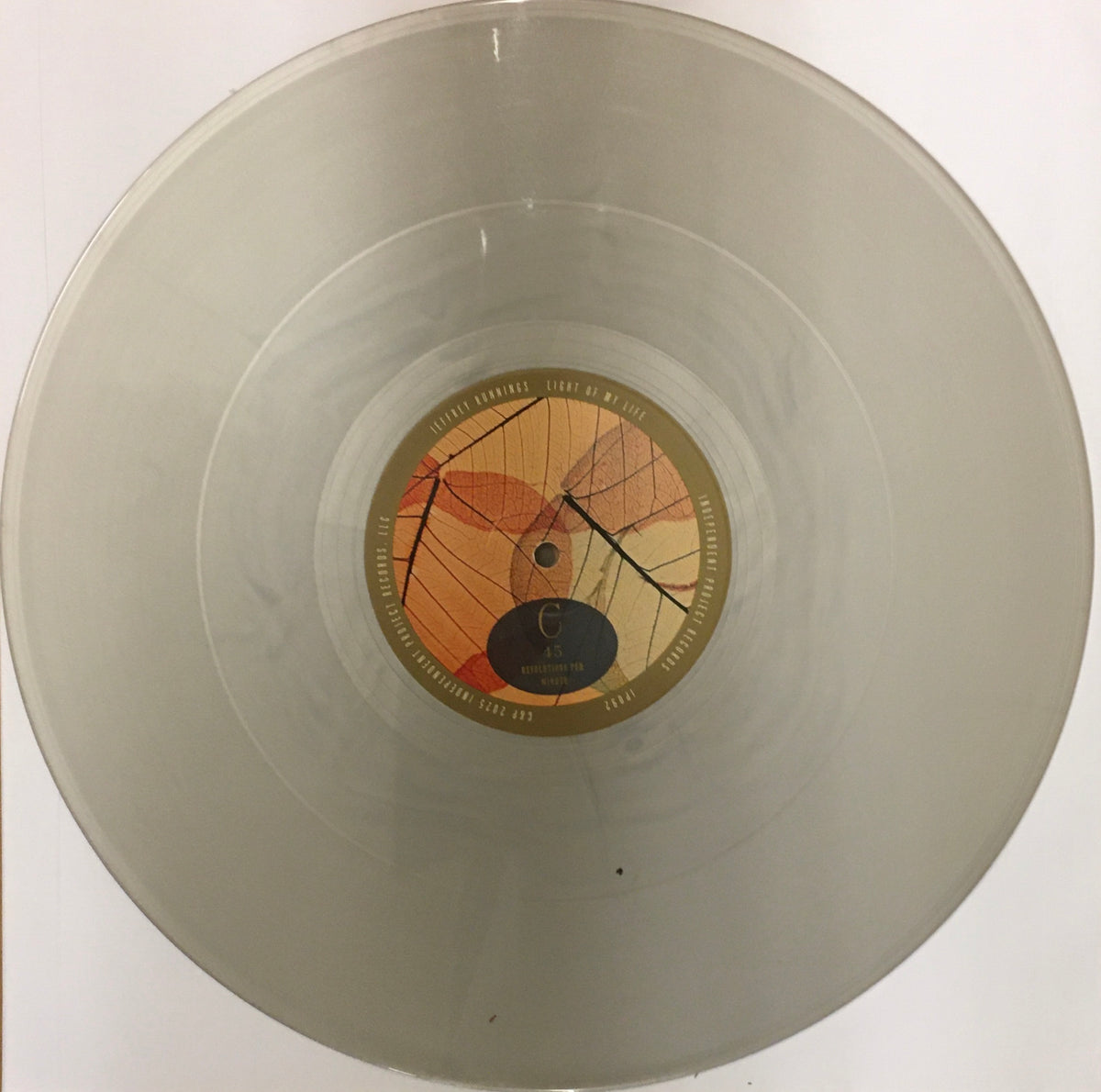 JEFFREY RUNNINGS  -  Piqued double LP on Magenta & Silver Vinyl image 8