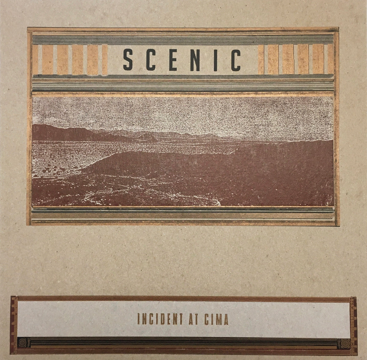 SCENIC  -  Incident At Cima clear/tinted vinyl LP image 6