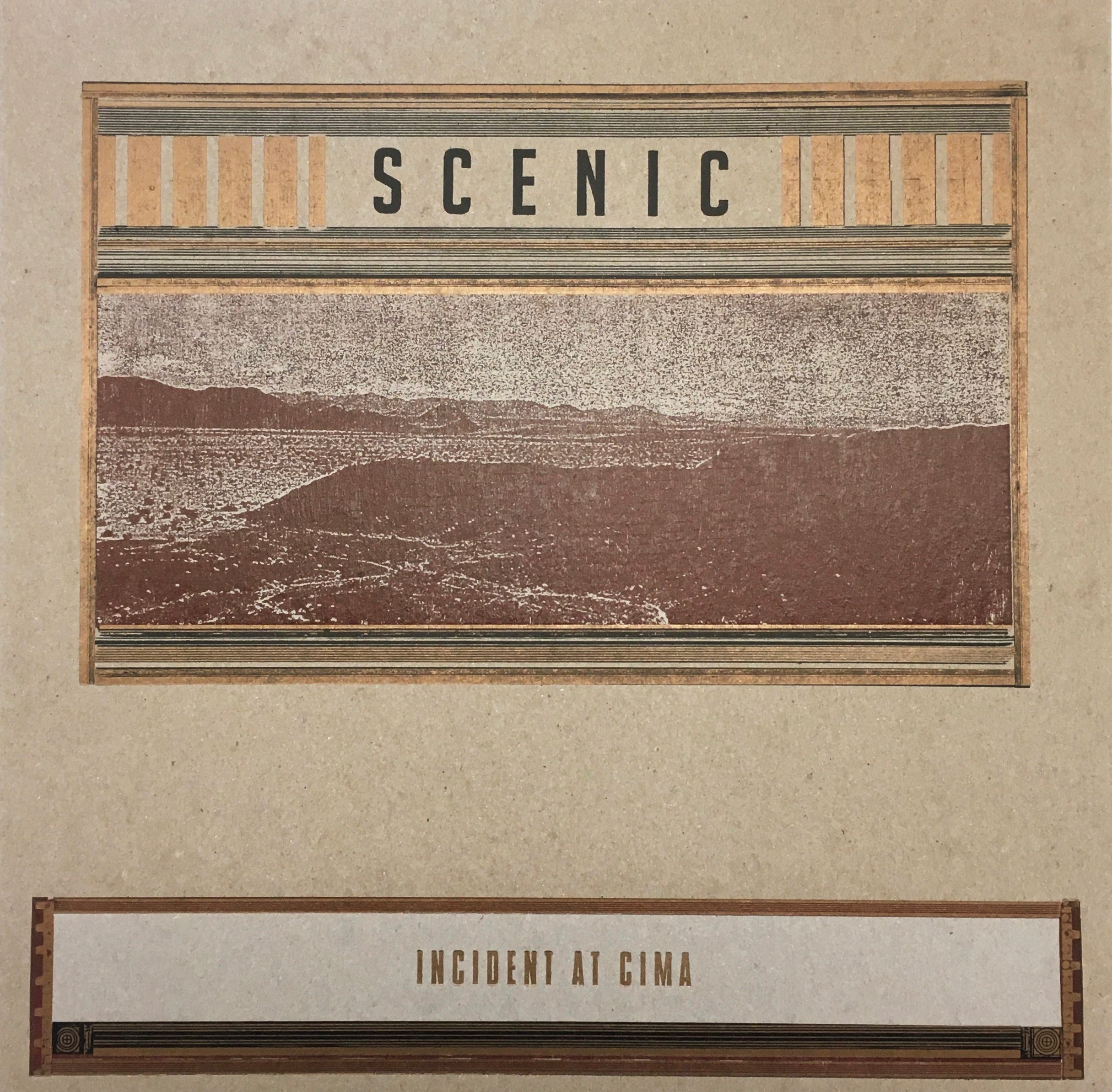 SCENIC  -  Incident At Cima clear/tinted vinyl LP image 6