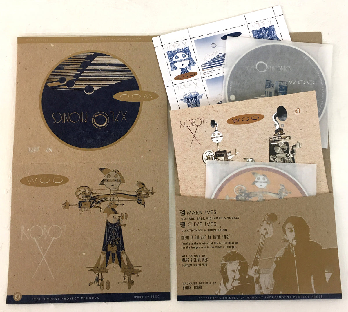WOO - Xylophonics/Robot X double CD image 2