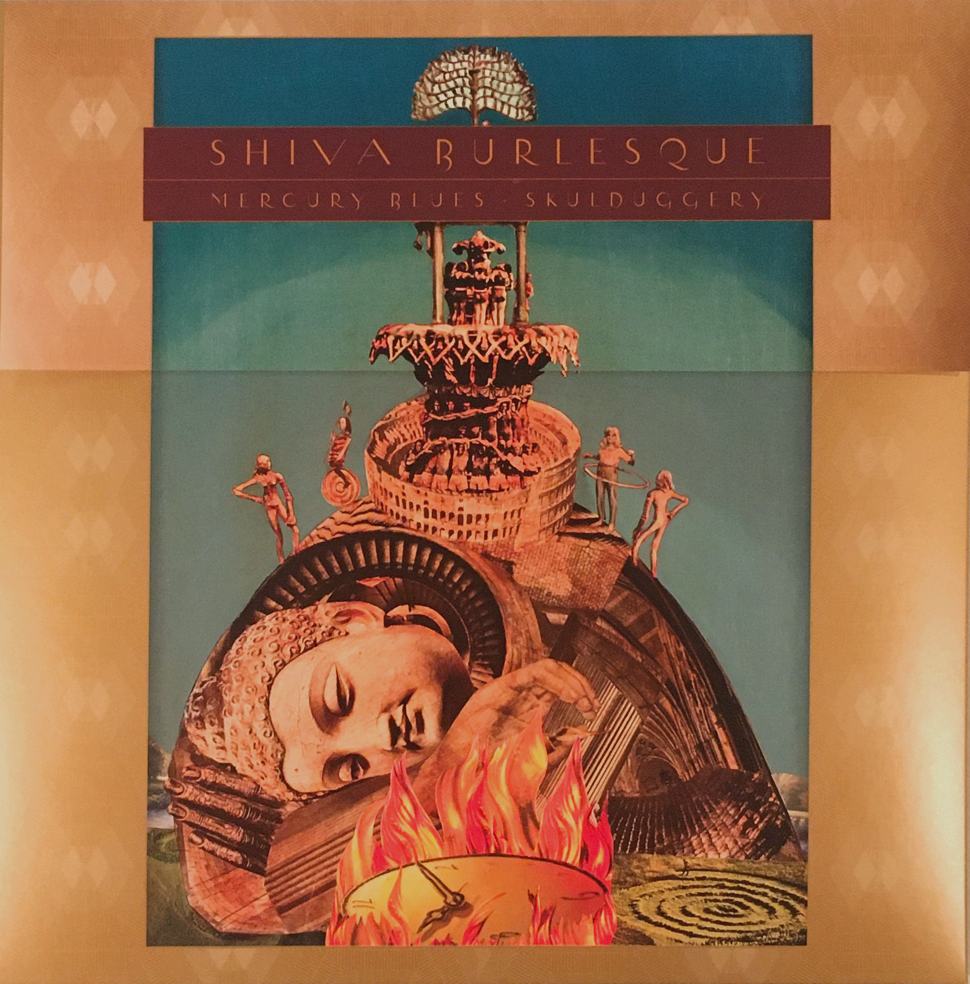 SHIVA BURLESQUE - Mercury Blues + Skulduggery black vinyl double LP image 0
