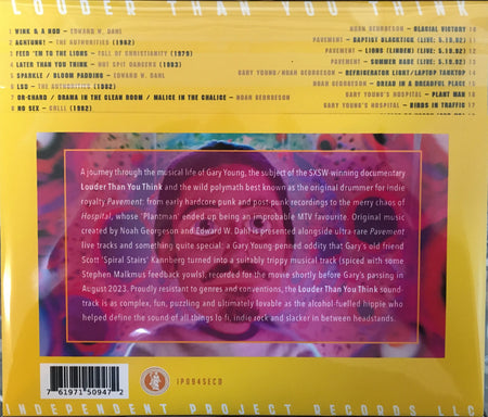 Louder Than You Think: A Lo-Fi History of Gary Young & Pavement CD image 1