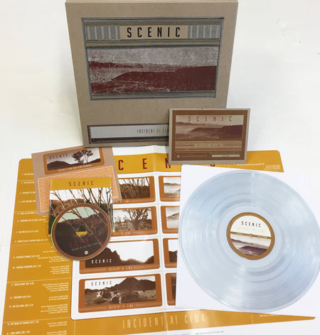 SCENIC  -  Incident At Cima clear/tinted vinyl LP image 3