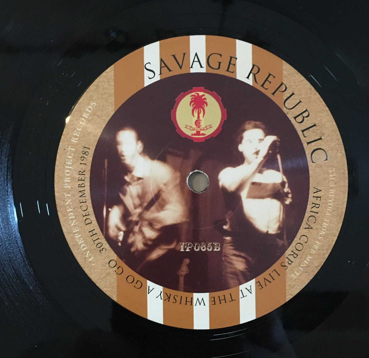 SAVAGE REPUBLIC - Africa Corps Live at The Whisky A Go Go -  Black Vinyl LP image 4