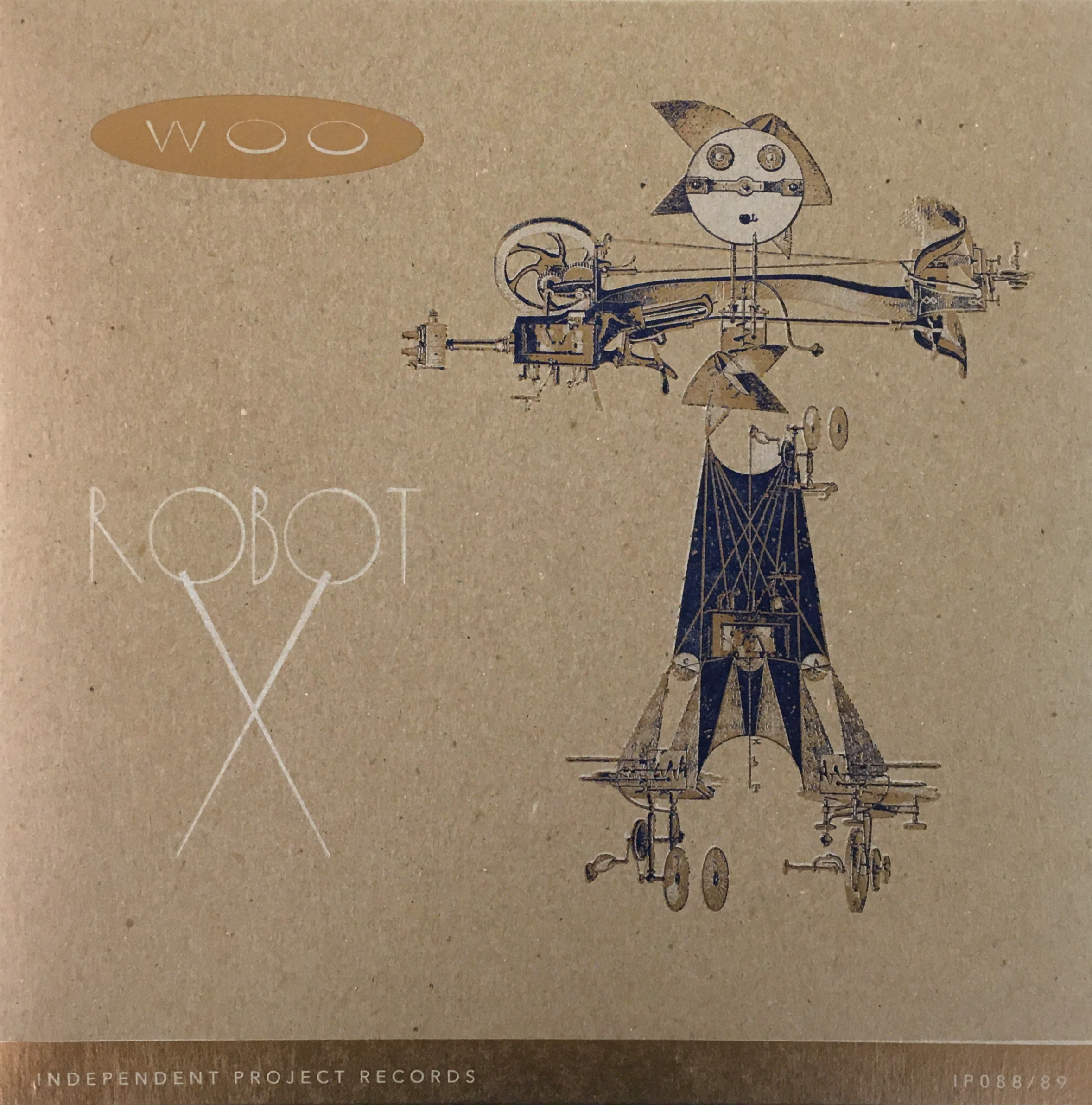 WOO - Xylophonics/Robot X black vinyl double LP image 0