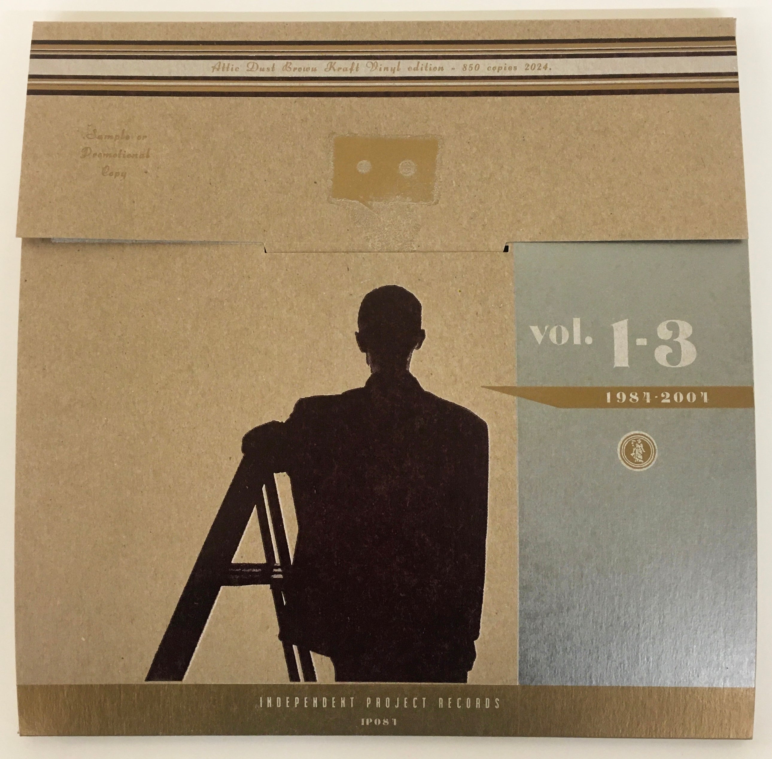 DAVID J - Tracks From the Attic -  Brown Vinyl numbered edition 3LP set image 2