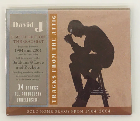 DAVID J - Tracks From the Attic -  Special Edition 3CD set image 0