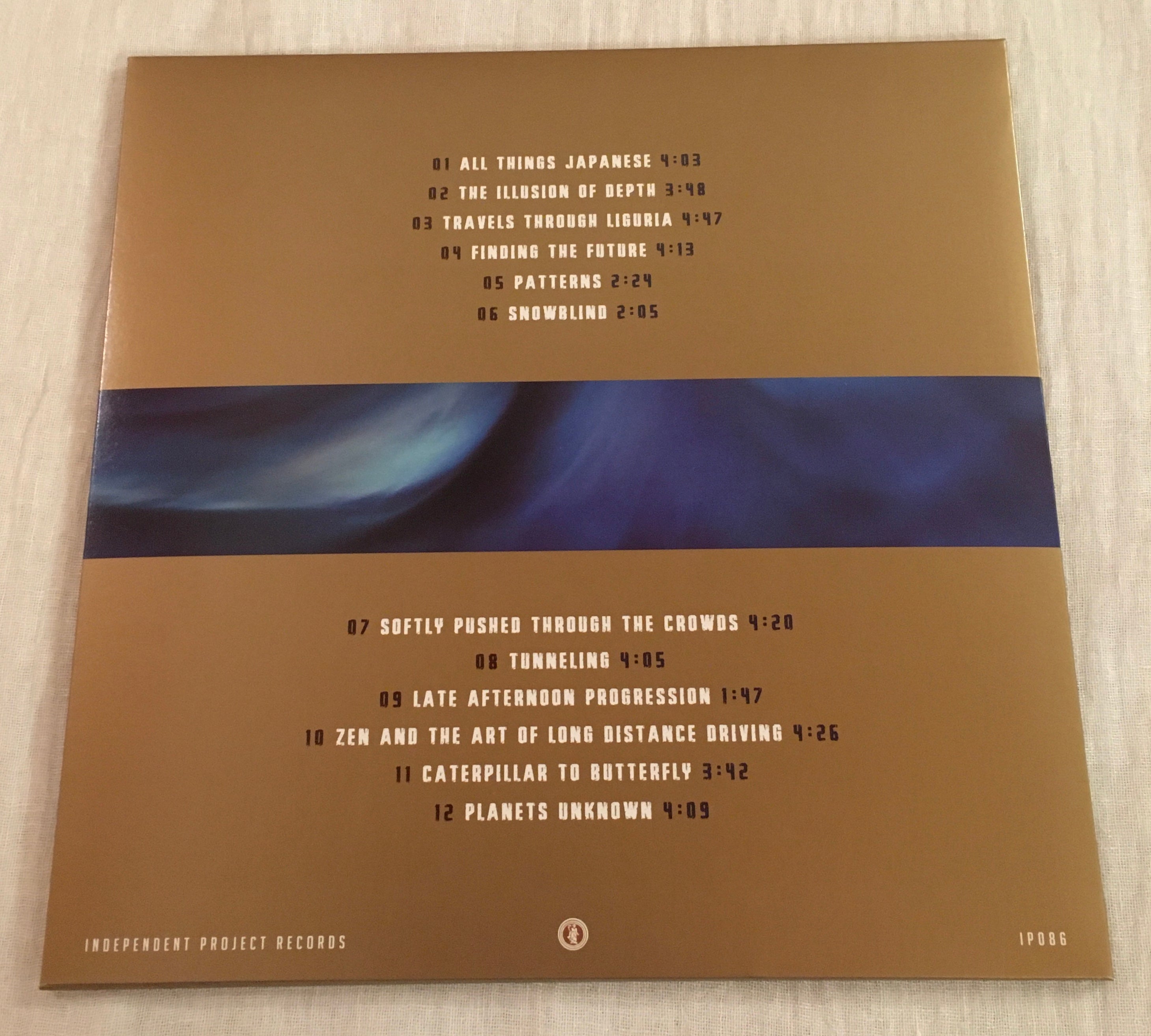 GREG LISHER - Underwater Detection Method -  Clear Vinyl LP image 2