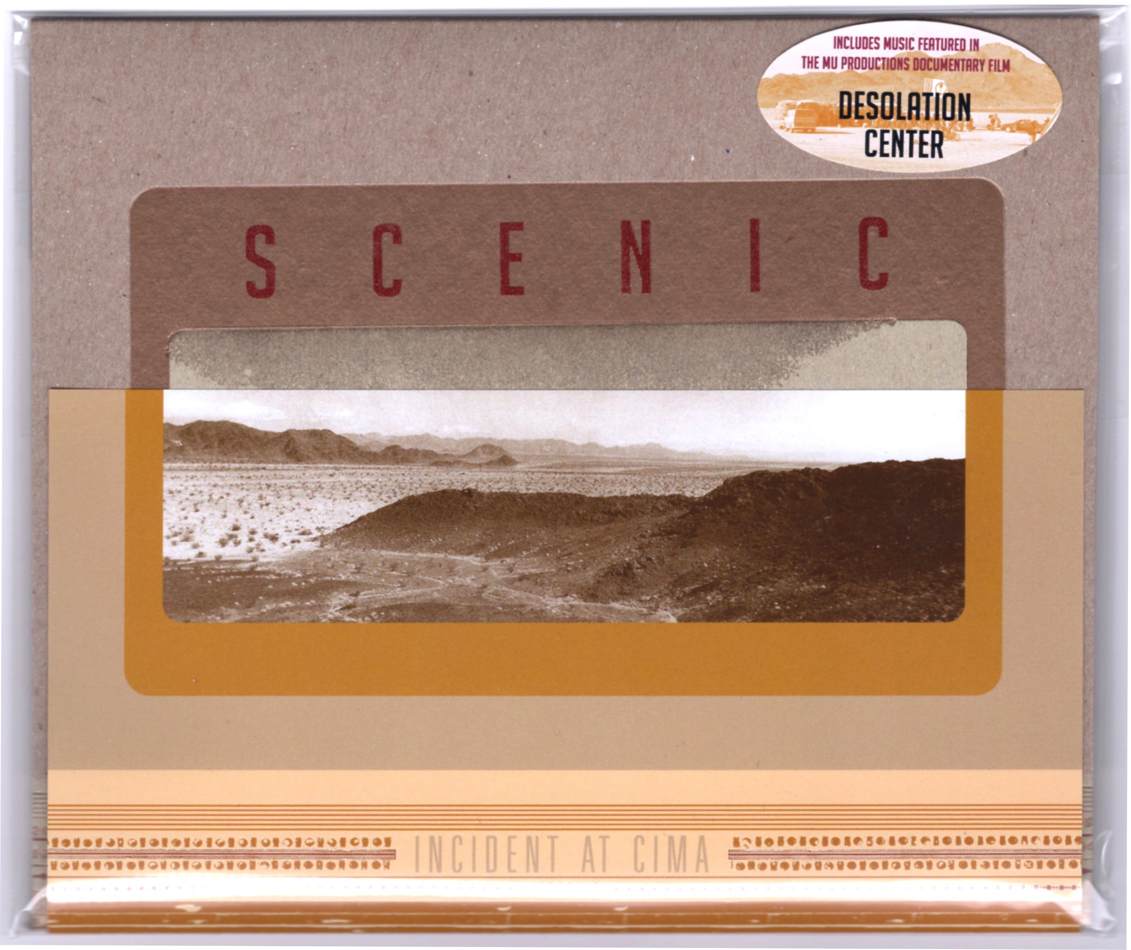 SCENIC  -  Incident At Cima Expanded CD image 0