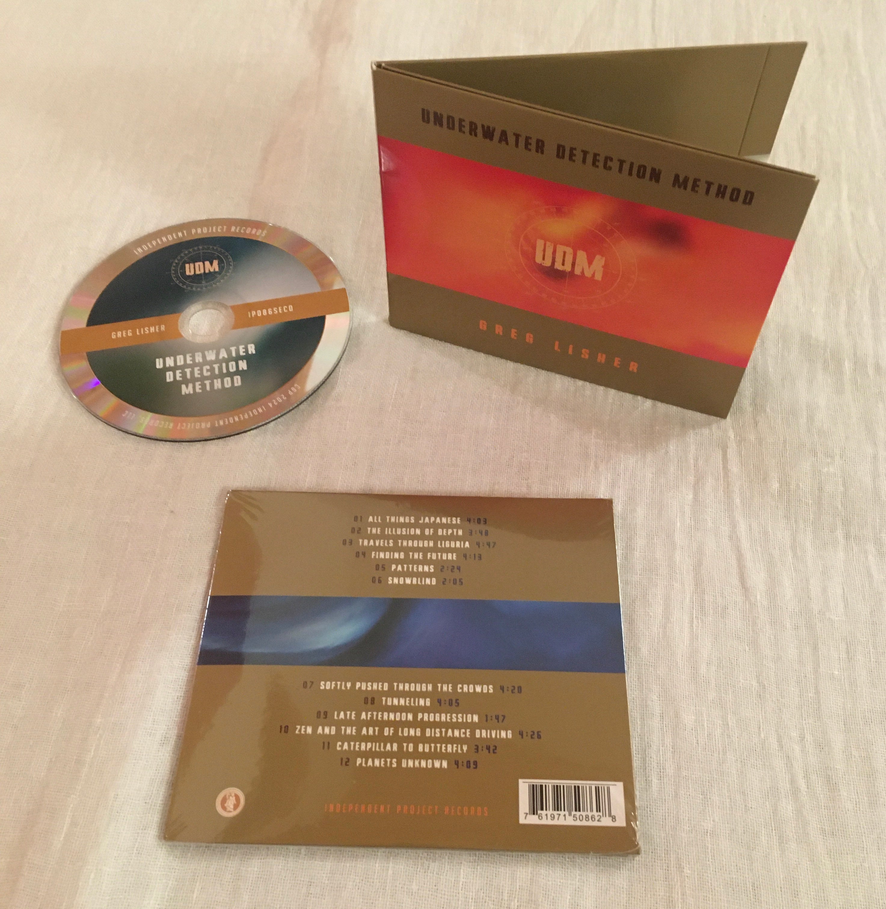 GREG LISHER - Underwater Detection Method -  Wallet Edition CD image 3