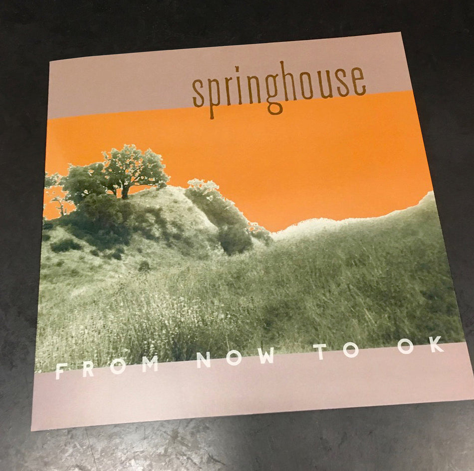SPRINGHOUSE - From Now to OK - Orange Vinyl LP image 1