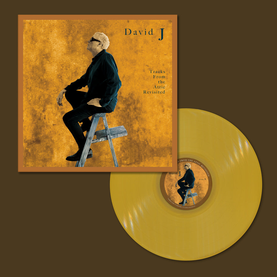 DAVID J - Tracks From the Attic Revisited LP (Gold Vinyl)