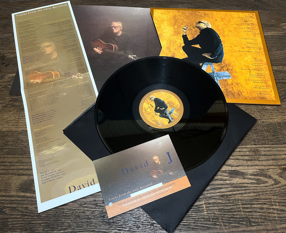 DAVID J - Tracks From the Attic Revisited LP (Black Vinyl)