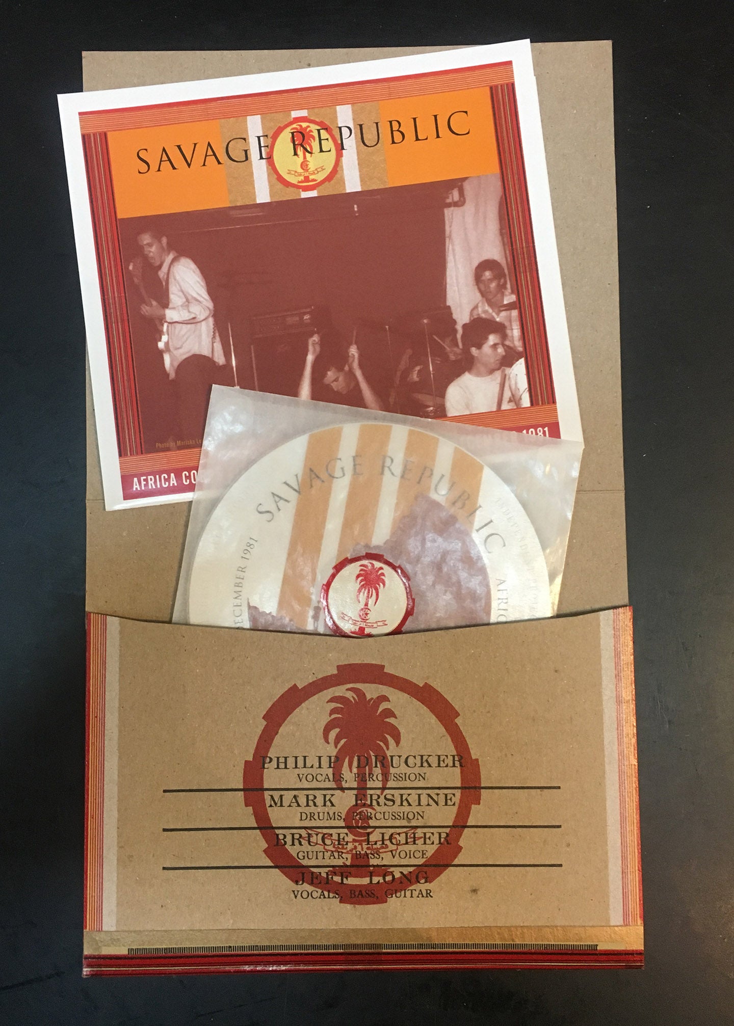SAVAGE REPUBLIC Africa Corps Live at the Whisky A Go Go SPECIAL EDITION CD image 2