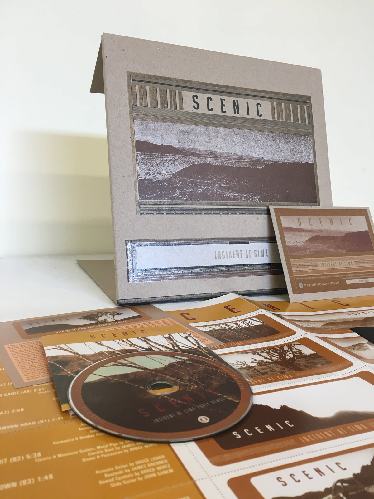 SCENIC  -  Incident At Cima black vinyl LP image 5