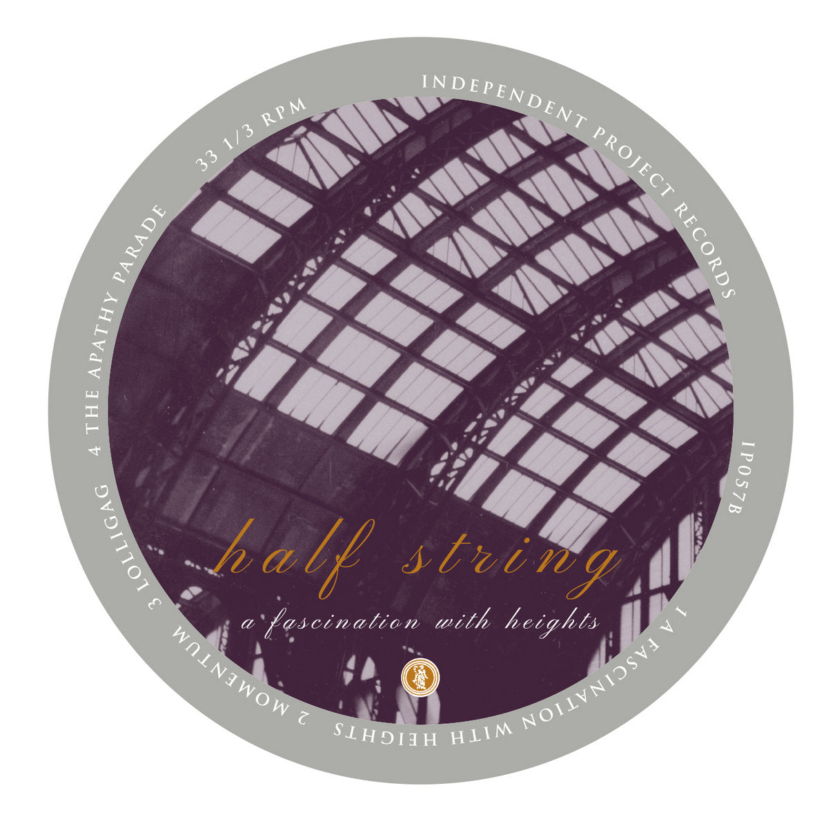 HALF STRING - A Fascination with Heights black vinyl LP image 2