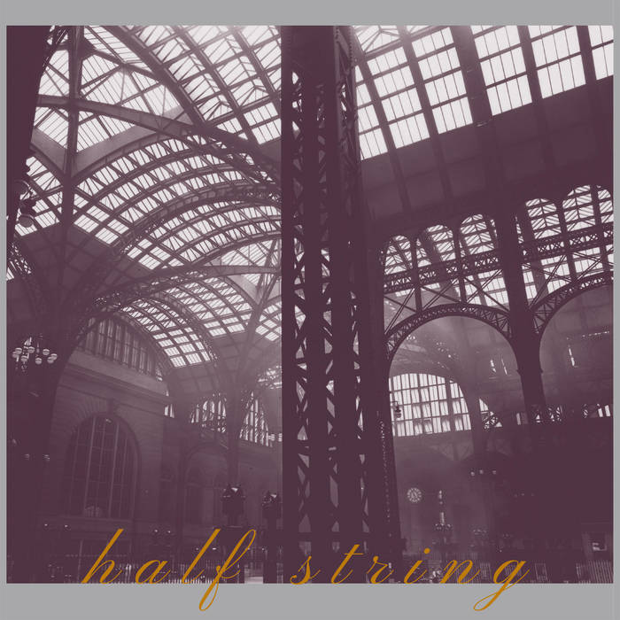 HALF STRING - A Fascination with Heights clear vinyl LP image 0