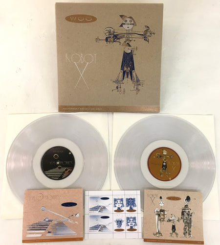 WOO - Xylophonics/Robot X clear vinyl double LP image 2
