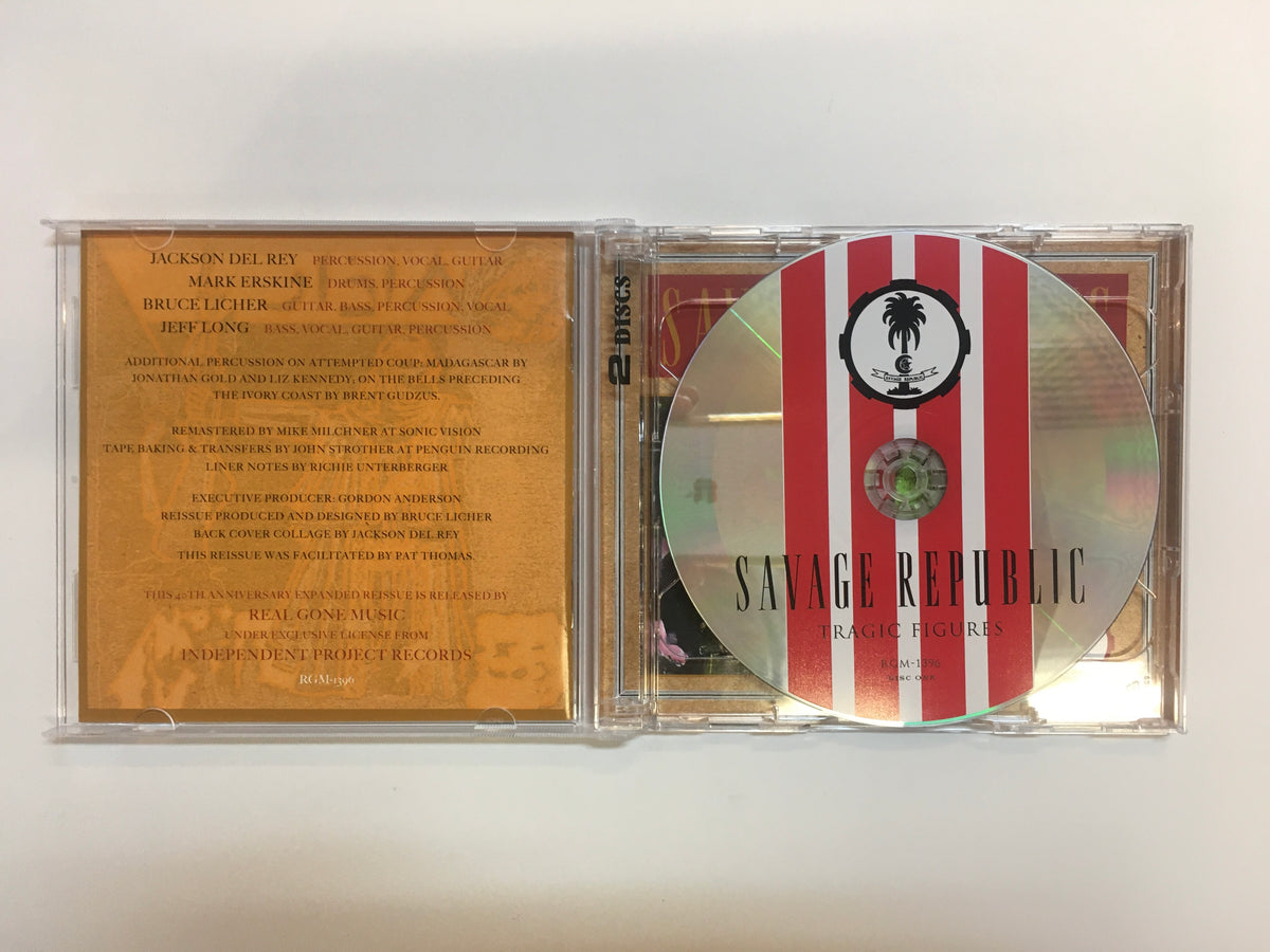 SAVAGE REPUBLIC Tragic Figures expanded re-issue - Double CD Edition image 2