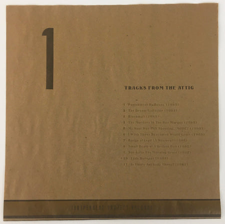 DAVID J - Tracks From the Attic -  Brown Vinyl numbered edition 3LP set image 8