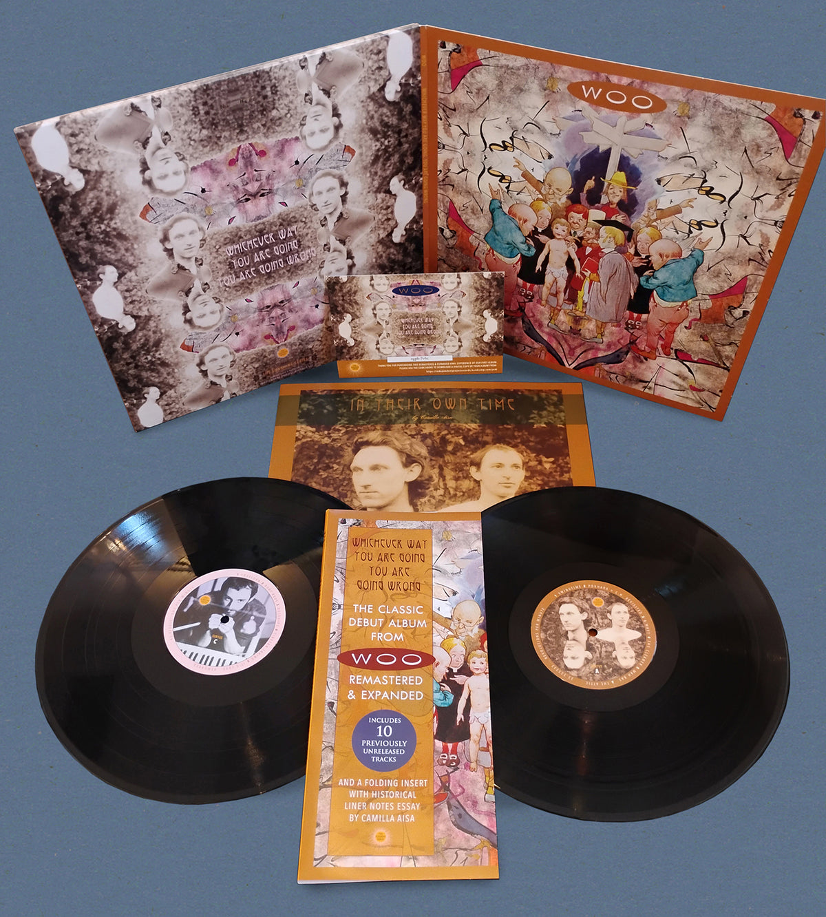 WOO  -  Whichever Way You Are Going, You Are Going Wrong Double LP (Black Vinyl) image 0