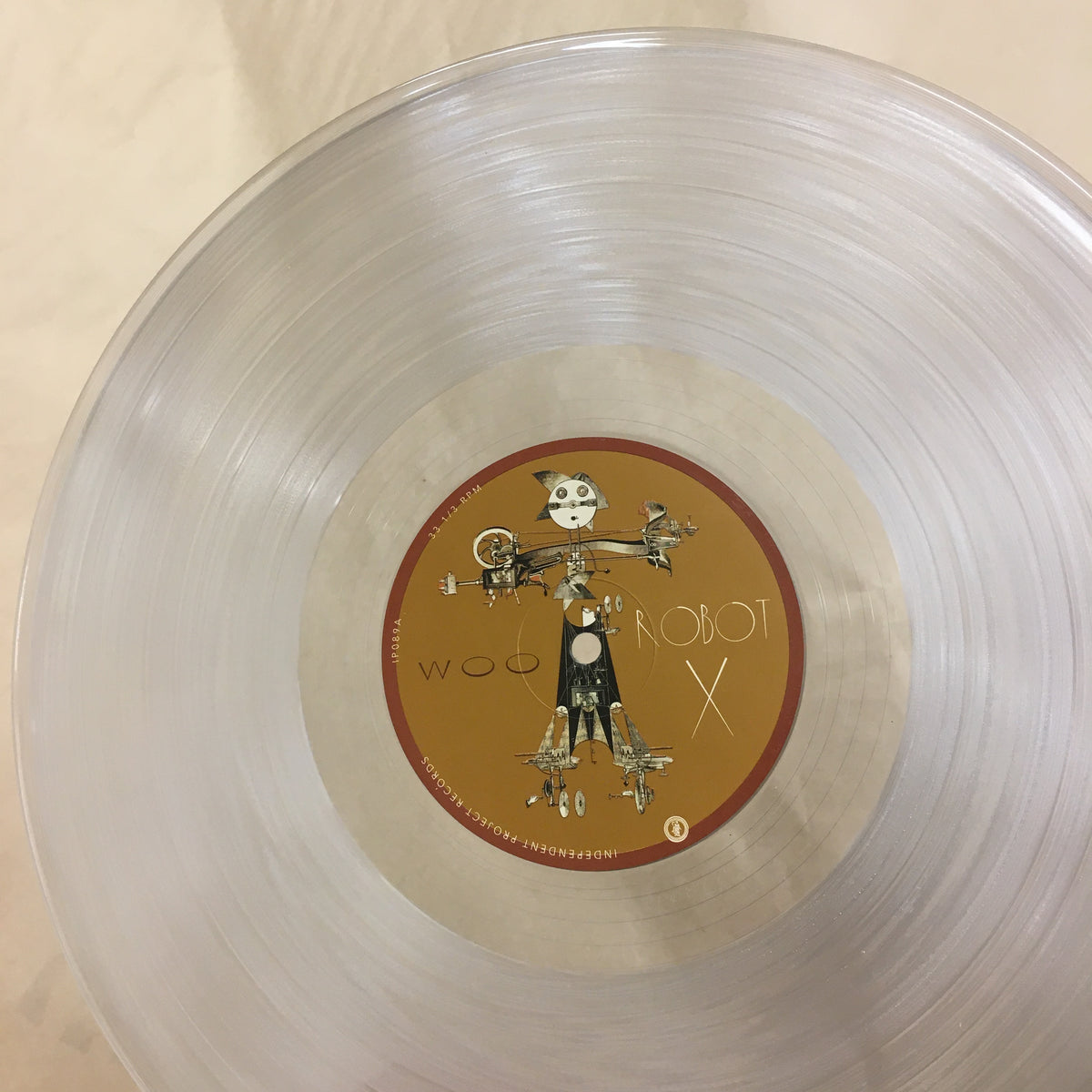 WOO - Xylophonics/Robot X clear vinyl double LP image 4