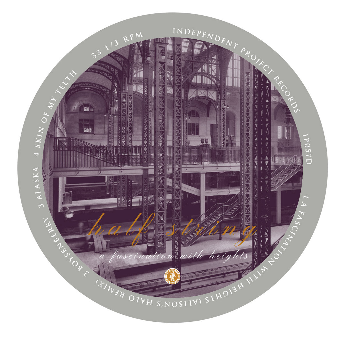HALF STRING - A Fascination with Heights black vinyl LP image 3